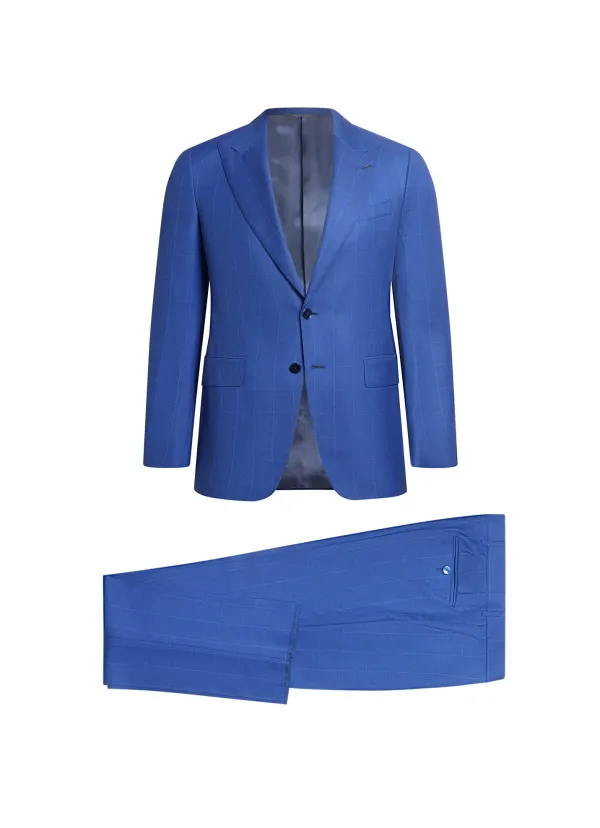 Peak Lapel Italian Suit | Hand-Sewn Luxury | DELETTO in Milano