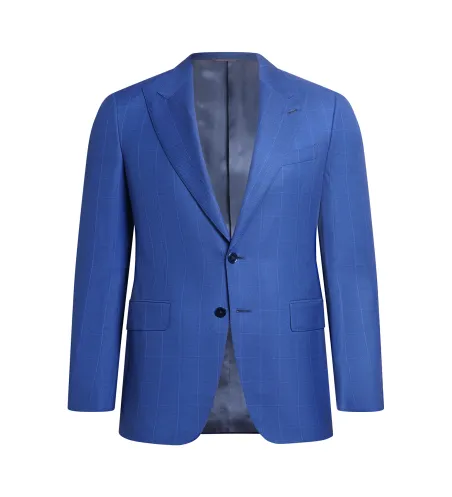 Peak Lapel Italian Suit | Hand-Sewn Luxury | DELETTO in Milano