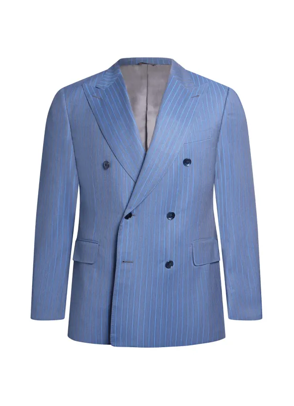 Double-Breasted Peak Lapel Suit | Italian | DELETTO in Milano