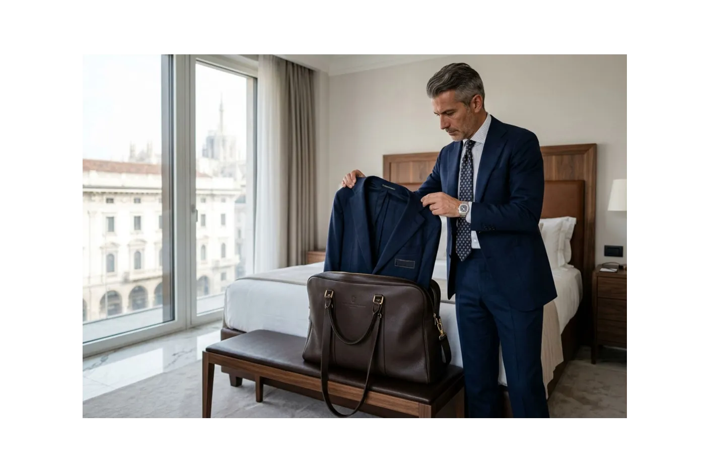 How to Travel with a Suit Without Wrinkling It