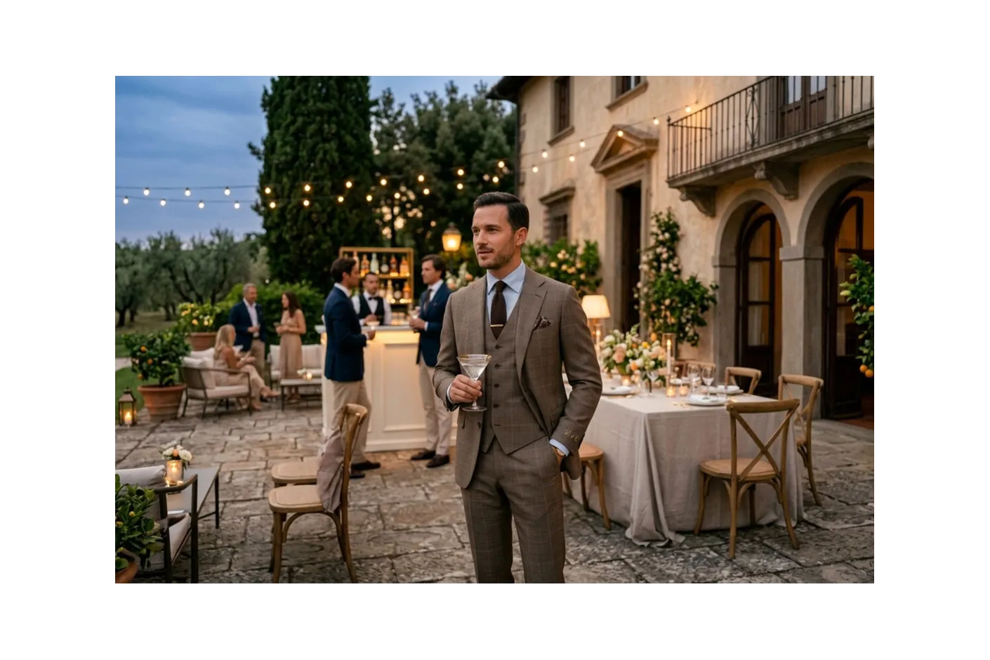 Summer Wedding Suits: Lightweight Italian Fabrics for Warm Weather